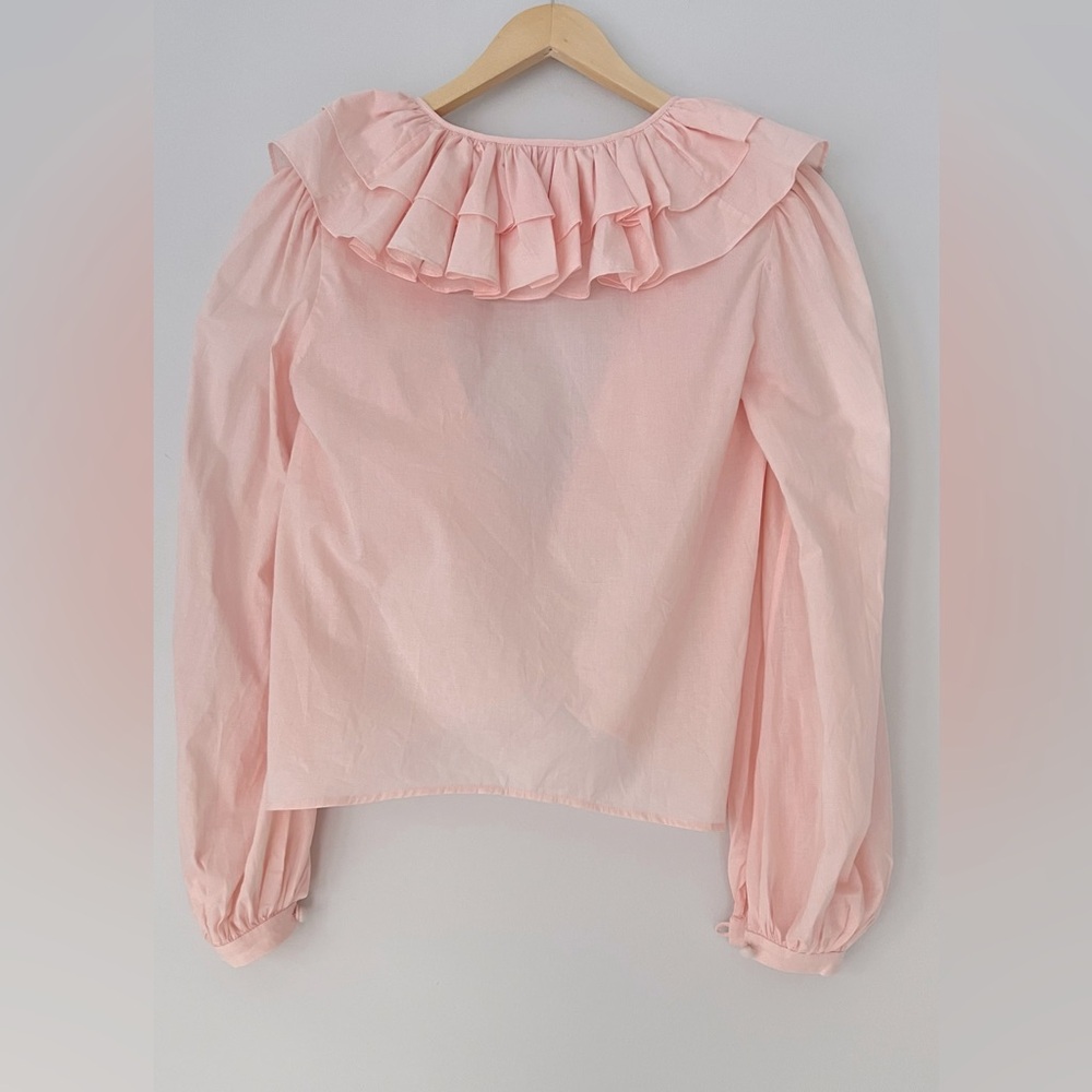 Ixiah Pink Ruffled Blouse - Picture 2 of 5